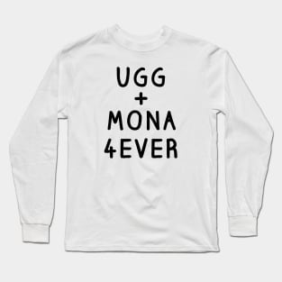 Ugg and Mona 4Ever Shirt - Salute Your Shorts, The Splat, Nickelodeon Long Sleeve T-Shirt